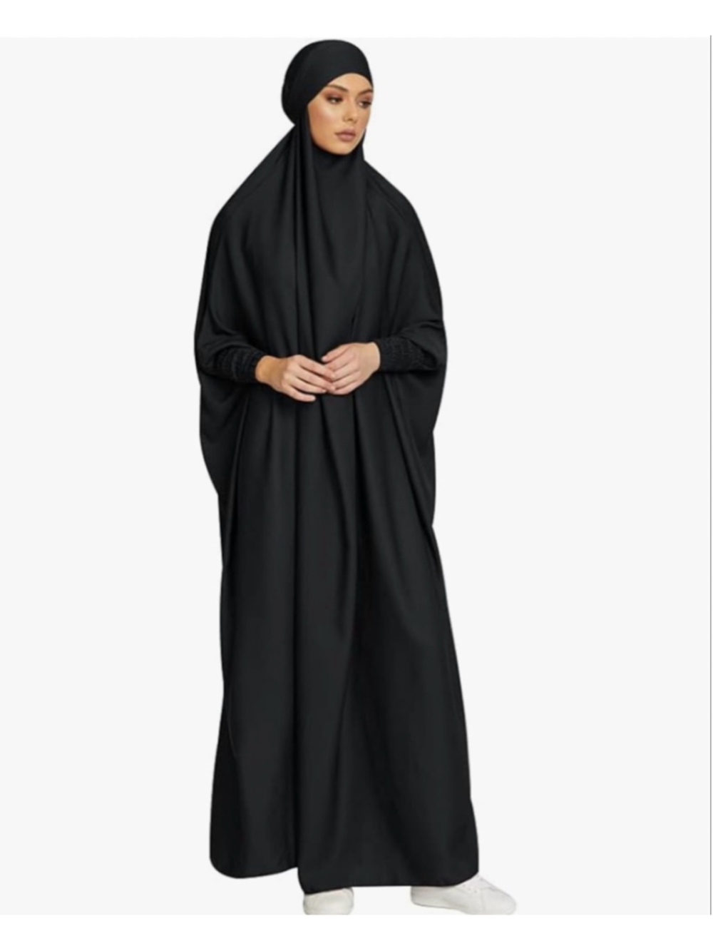 NEW Muslim Dress Prayer Robes Islamic Middle East Dubai Turkish Kaftan Hijab